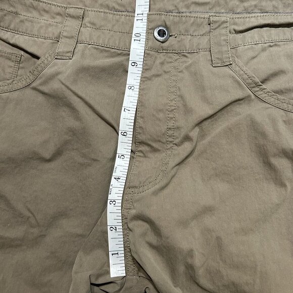 Patagonia Pants 34x31 Lightweight Hiking Straight Leg Organic Cotton Tan READ - Picture 6 of 12